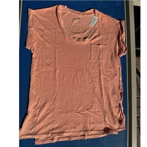 NWT, Aerie, Oversized T-shirt, Peach, Size XS